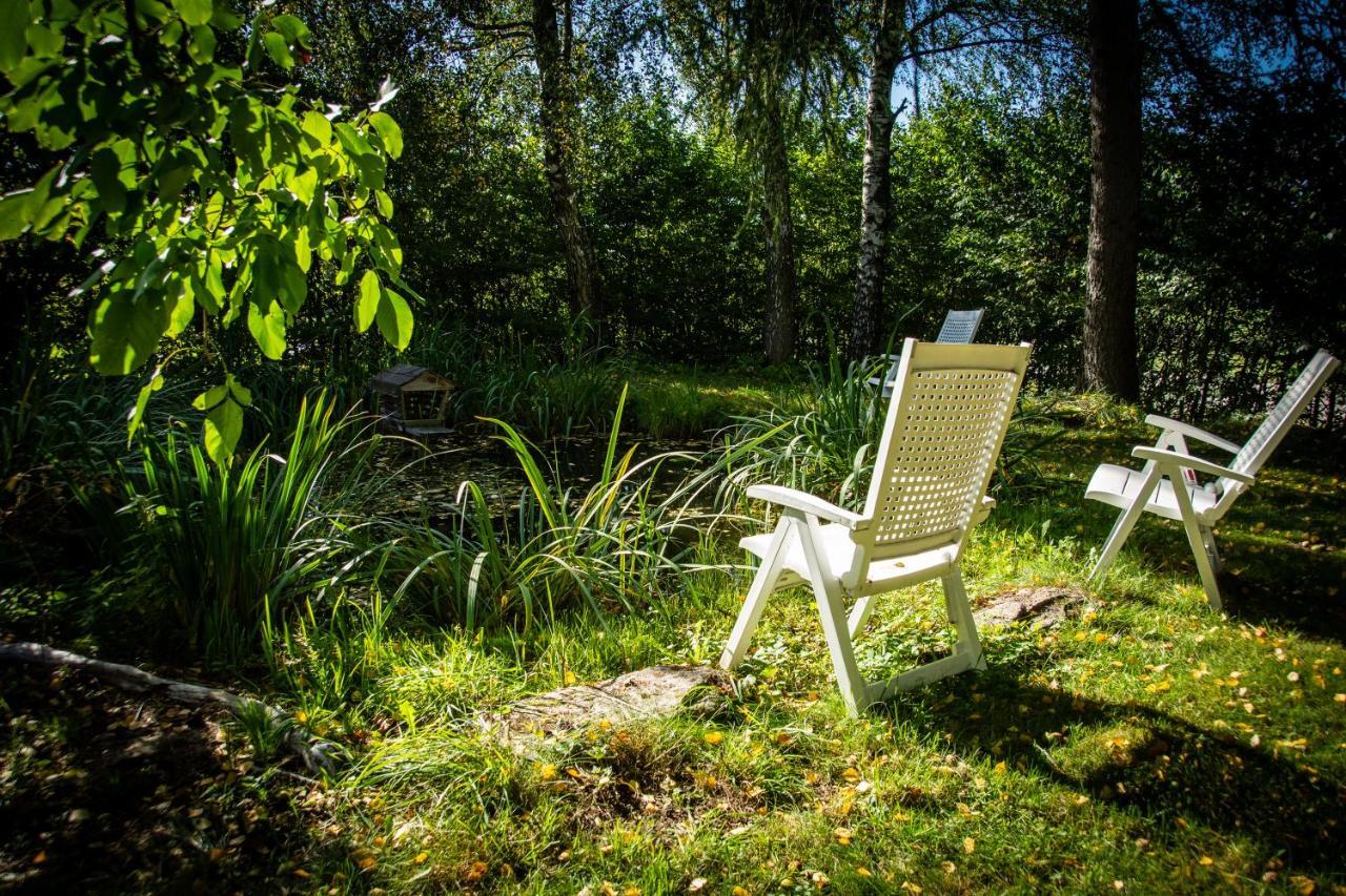 Ferienwohnung zum Forsthaus mit Wellnessbereich und Hallenbad Oberviechtach Exterior foto